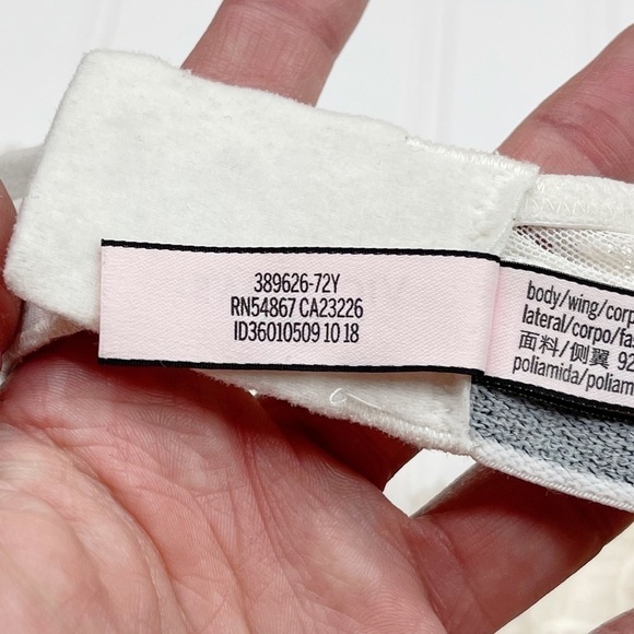 Victorias Secret VSX Bra T Shirt Lightly Lined Semi - Picture 5 of 6